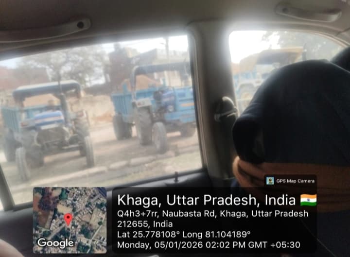 डीएम के आदेश के बाद भी नहीं थमी अवैध मौरंग मंडी, कार्रवाई बेअसर