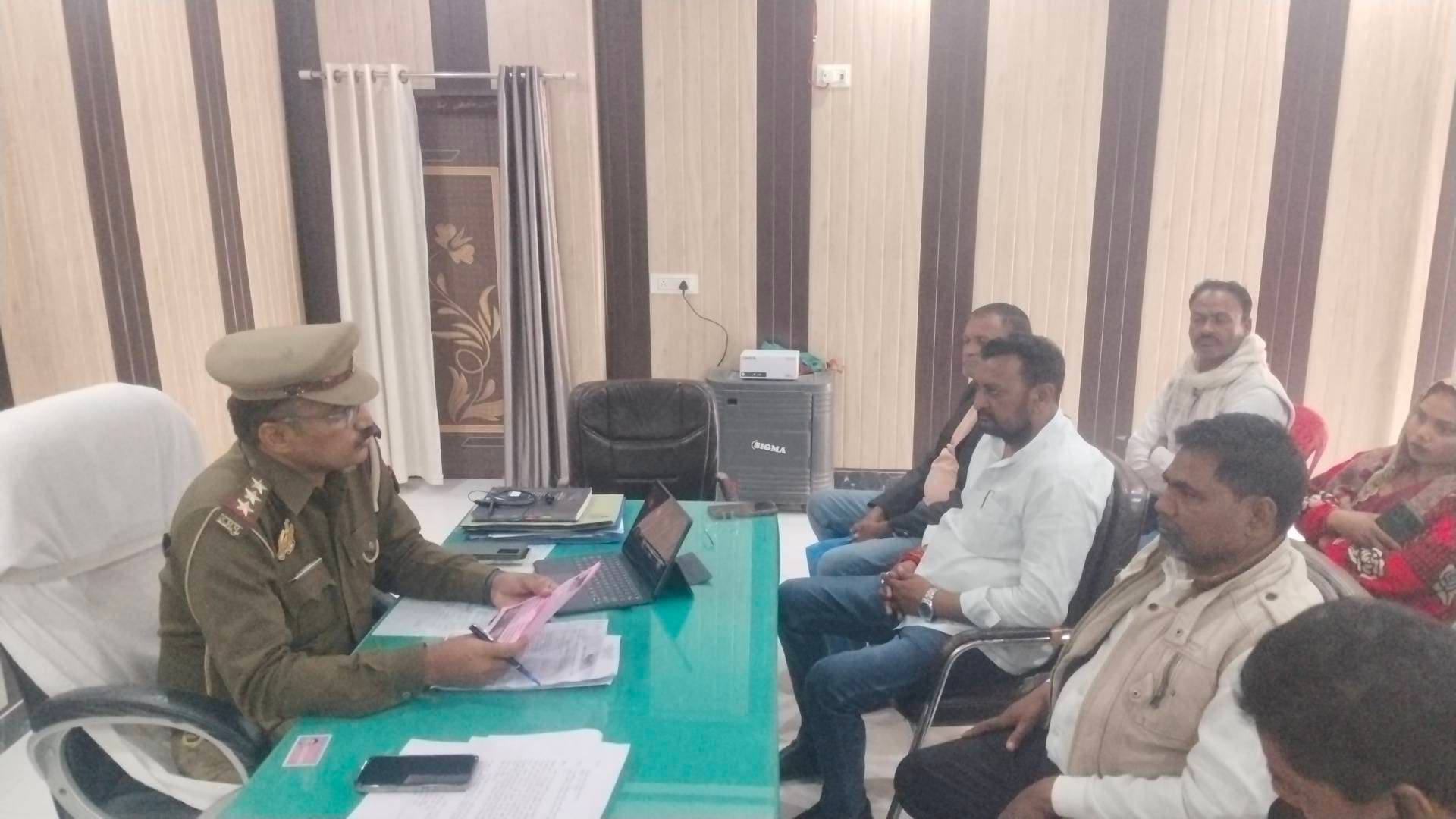 22 फरवरी को मेगा विधिक सेवा शिविर: भुड़कुड़ा में कोतवाली प्रभारी श्याम