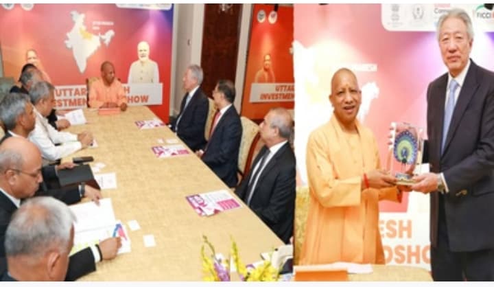 सीएम योगी का सिंगापुर दौरा: लॉजिस्टिक्स, डेटा सेंटर व कौशल विकास में