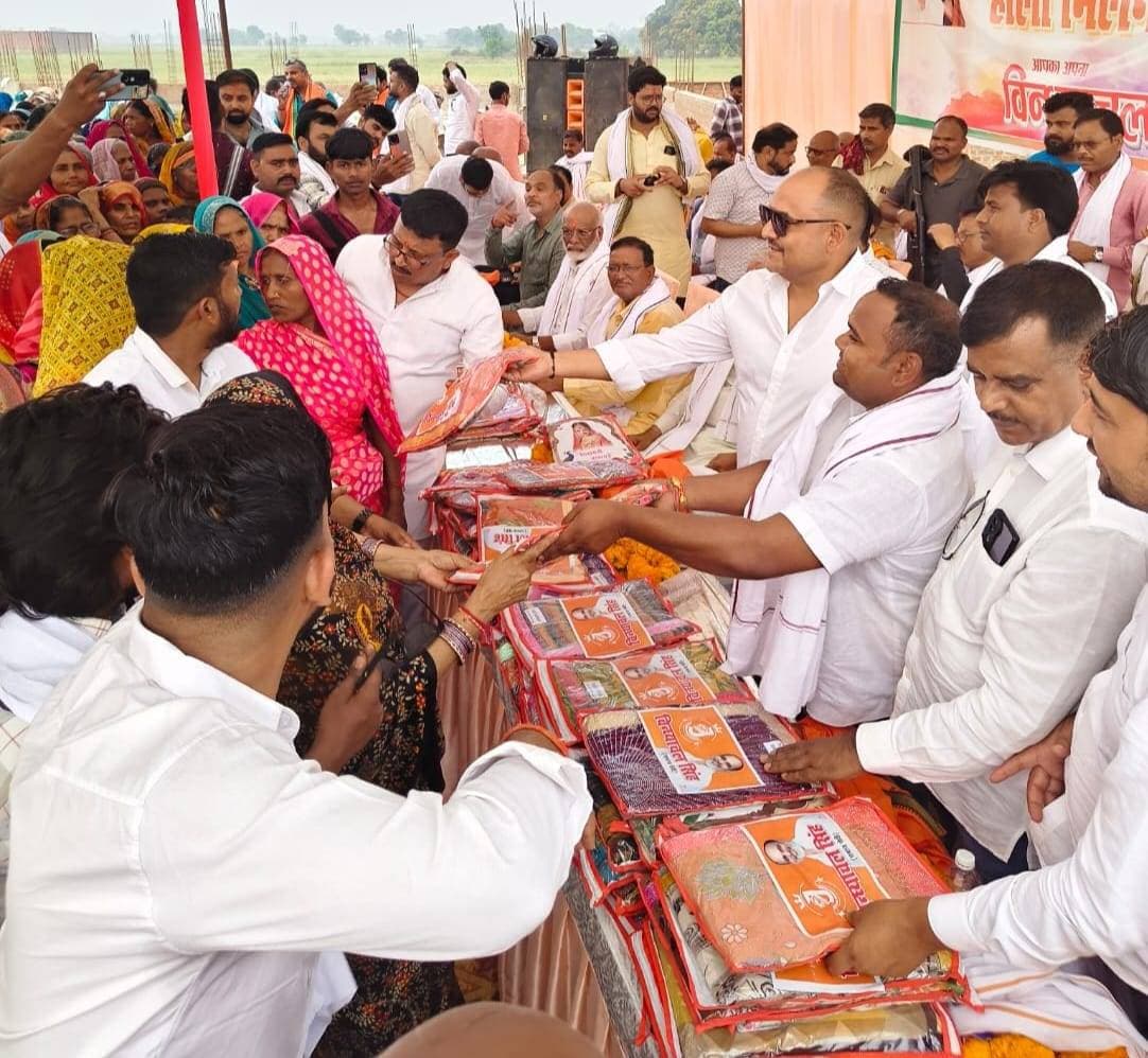 गरीबों की सेवा करना की पुनीत कर्तव्य -शिव प्रताप सिंह गाज़ीपुर कासीमाबाद।