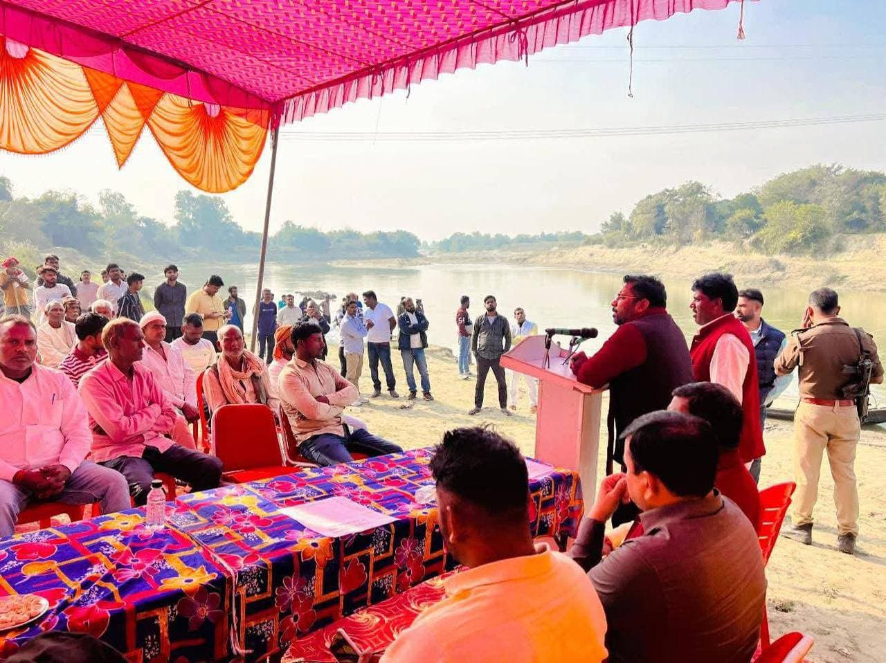 चौरीचौरा में 25.4 करोड़ से बनेगा घटूली घाट पर पक्का पुल बजटआवंटित विधायक