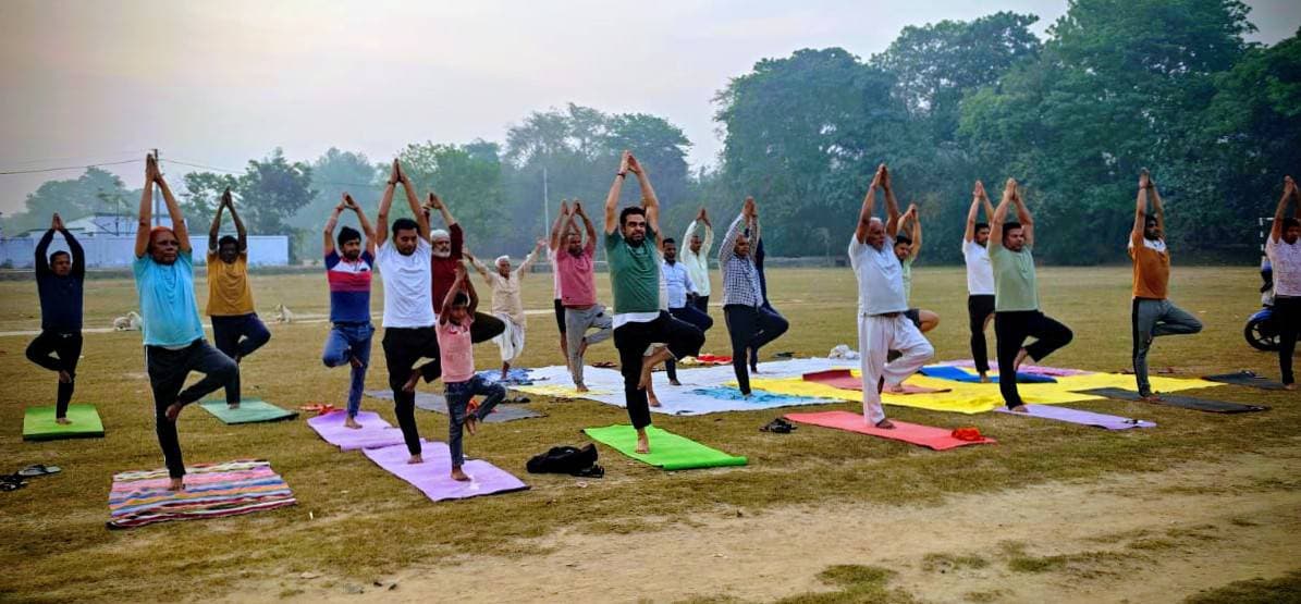 *स्वास्थ्य रहने के लिए प्रतिदिन योगाभ्यास जरुरी...