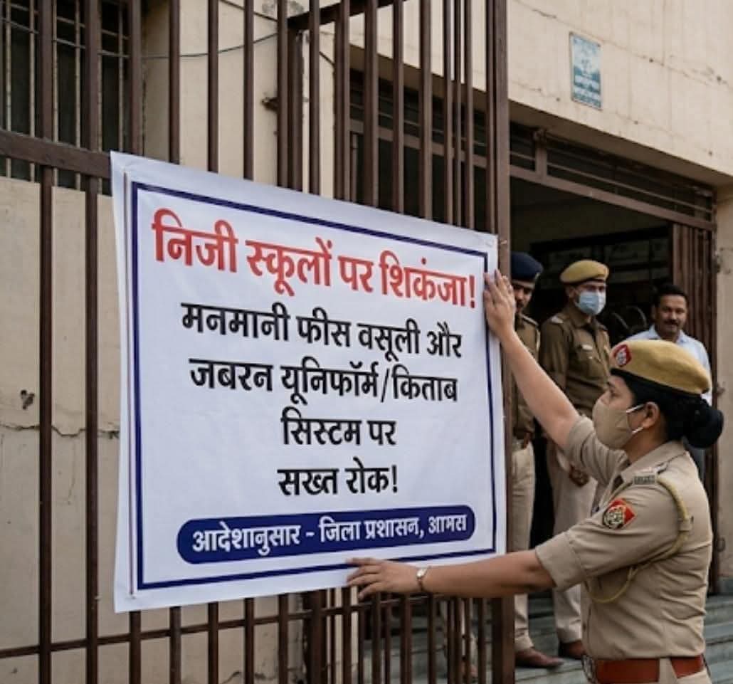 जब जनता जागती है, सिस्टम को झुकना पड़ता है! आगरा में जिलाधिकारी