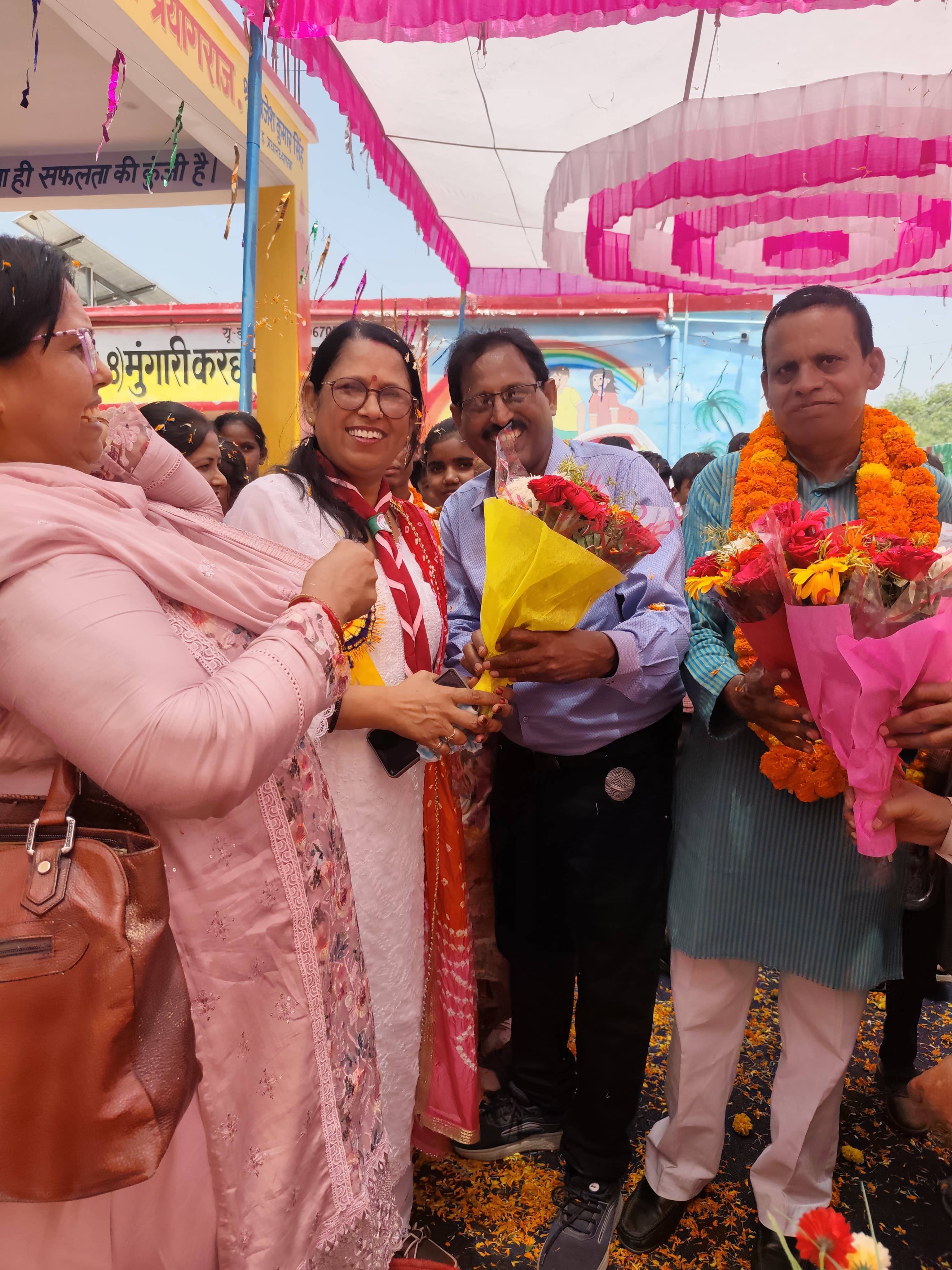 मुंगारी में ‘स्कूल चलो अभियान’ रैली का भव्य आयोजन, शिक्षा के प्रति