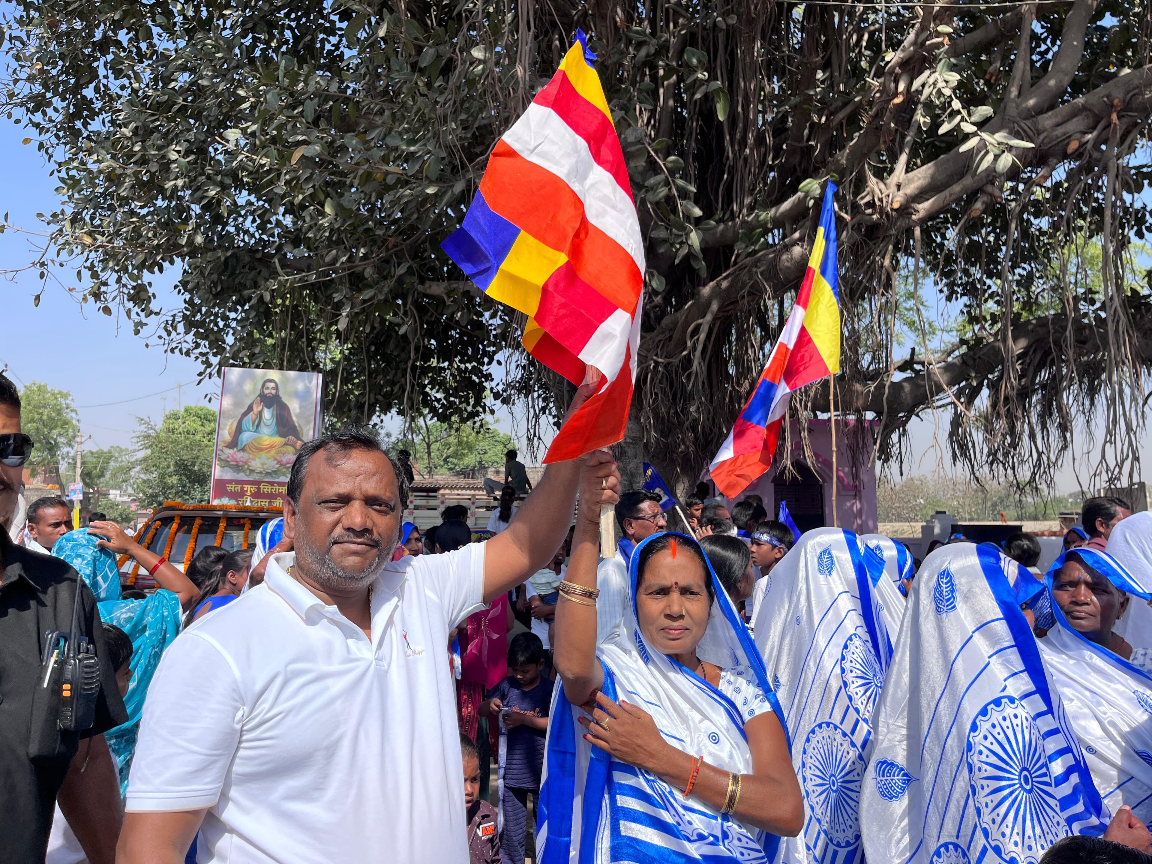 अंबेडकर जयंती पर ग्राम सभा मरवट में भव्य आयोजन