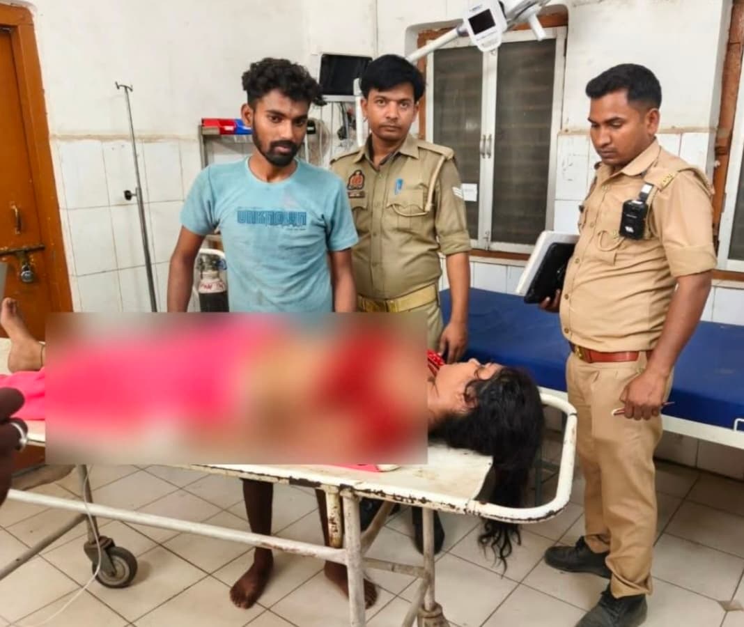 चोपन पुलिस की 'यूपी 112' टीम बनी देवदूत, फांसी के फंदे पर लड़की महिला को सीपीआर देकर दी नई जिंदगी
