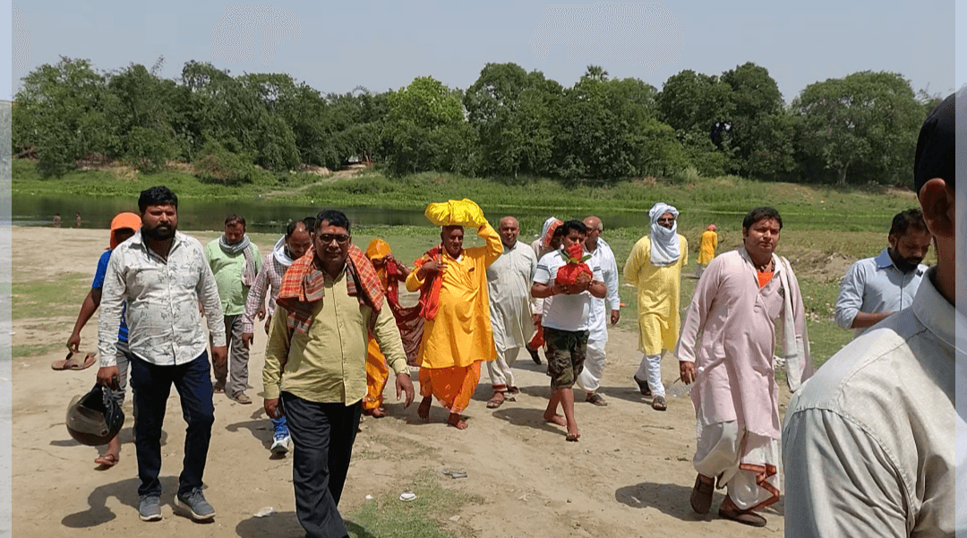 *हरैडाण में श्रीमद् भागवत कथा का शुभारंभ, कलश यात्रा में उमड़ी श्रद्धालुओं