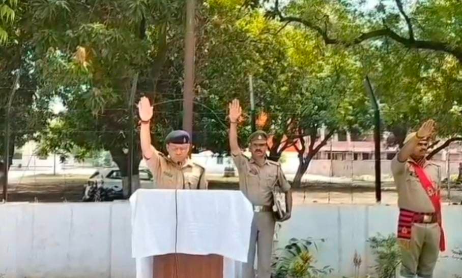 विश्व तंबाकू निषेध दिवस पर गाजीपुर पुलिस का संकल्प, तंबाकू मुक्त समाज
