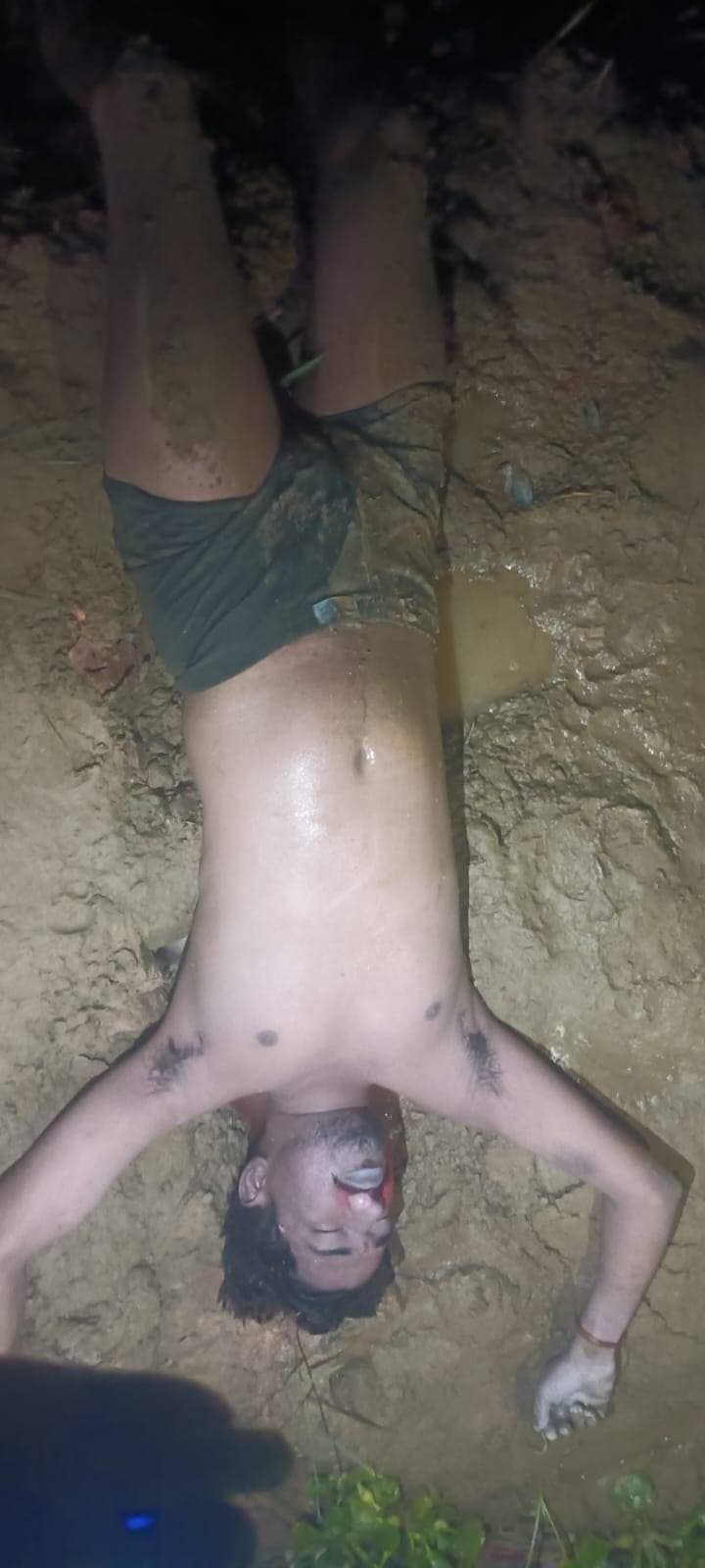 बंधे के पास अज्ञात व्यक्ति का शव मिलने से सनसनी,