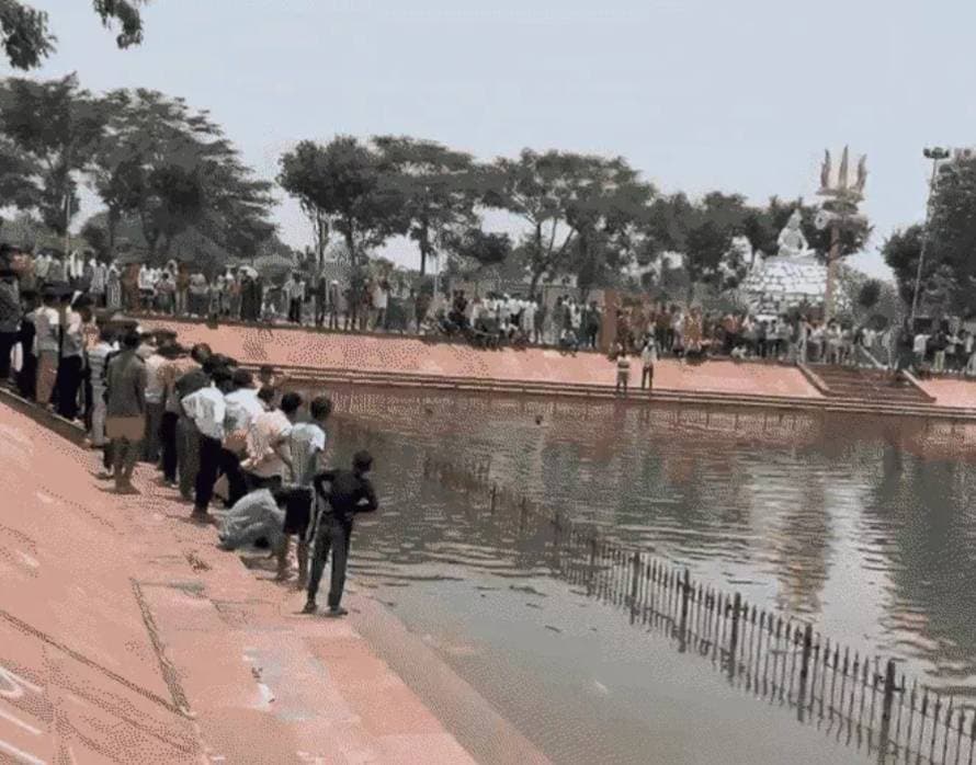 सरोवर में डूबा हाईस्कूल छात्र, रील बनाते समय हुआ हादसा 4 घंटे