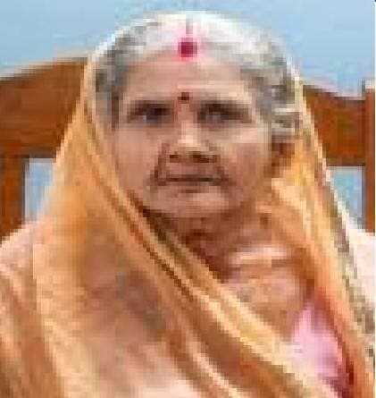 ब्लाक प्रमुख को मातृ शोक