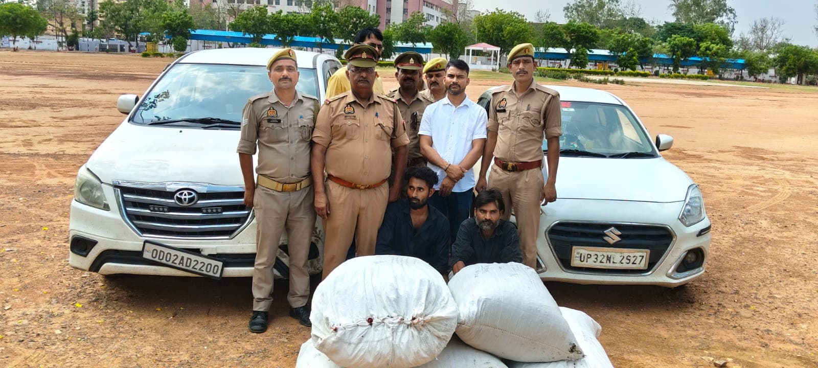 थाना चोपन व एसओजी टीम को मिली बड़ी सफलता, 2 अभियुक्त गिरफ्तार