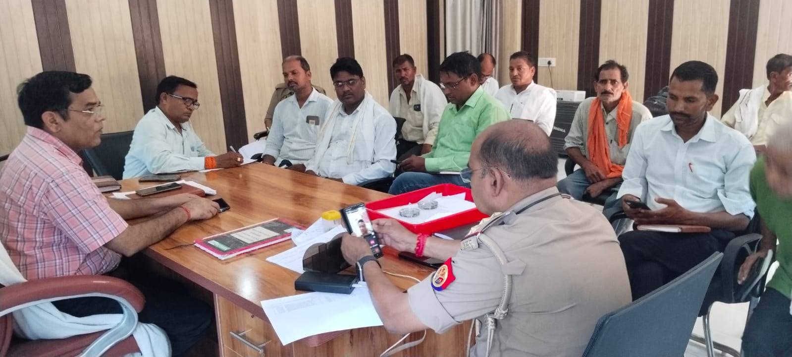 उपजिलाधिकारी अतुल कुमार की अध्यक्षता में भुड़कुडा कोतवाली में आयोजित हुआ समाधान