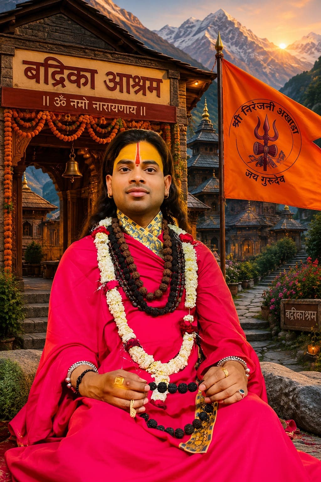 महामंडलेश्वर घोषित होने पर हर्ष, नासिक कुंभ 2027 में होगा पट्टाभिषेक