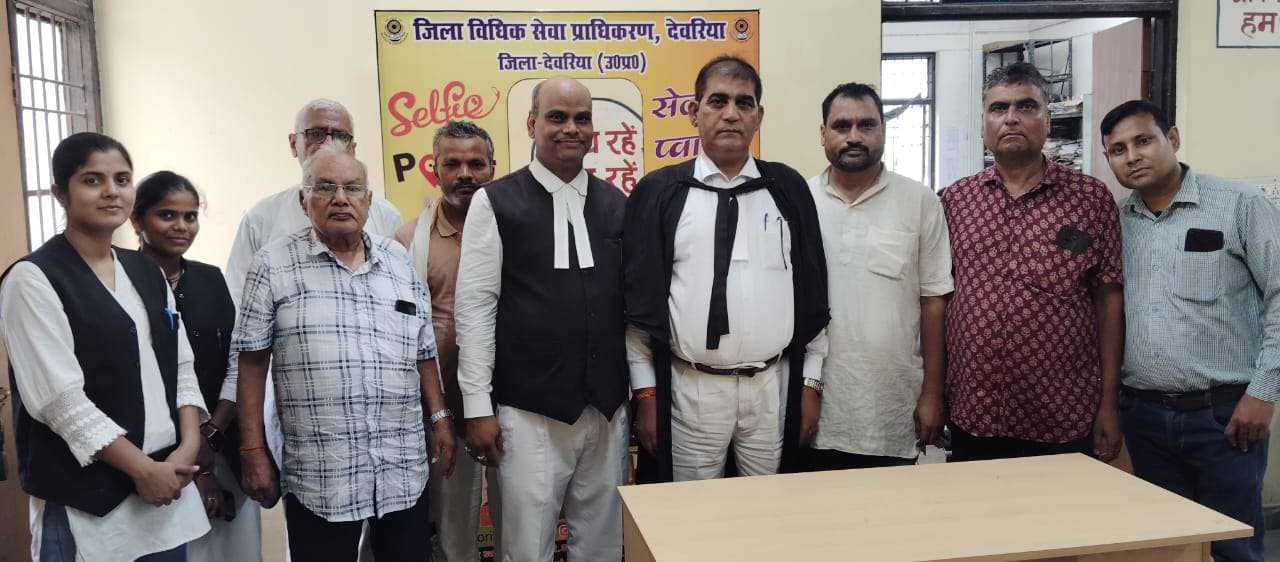 बांसगांव संदेश बरहज 41 साल पुराने विवाद का सुखद अंत मध्यस्थता अभियान