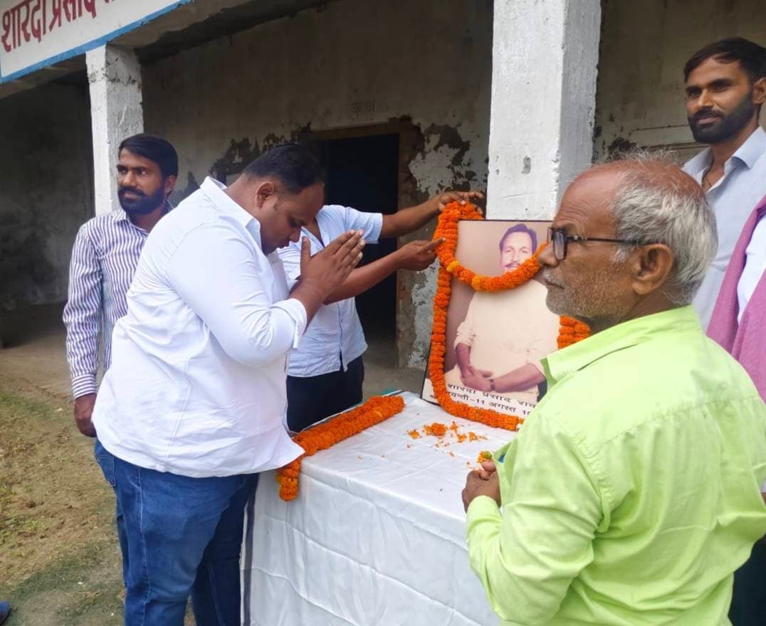 पूर्व सिंचाई मंत्री शारदा प्रसाद रावत को 35 वीं पुण्यतिथि पर दी गई श्रद्धांजलि