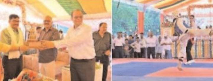 मुरारी इंटर कॉलेज में राज्य स्तरीय ताइक्वांडो प्रतियोगिता का हुआ शुभारंभ। सहजनवा