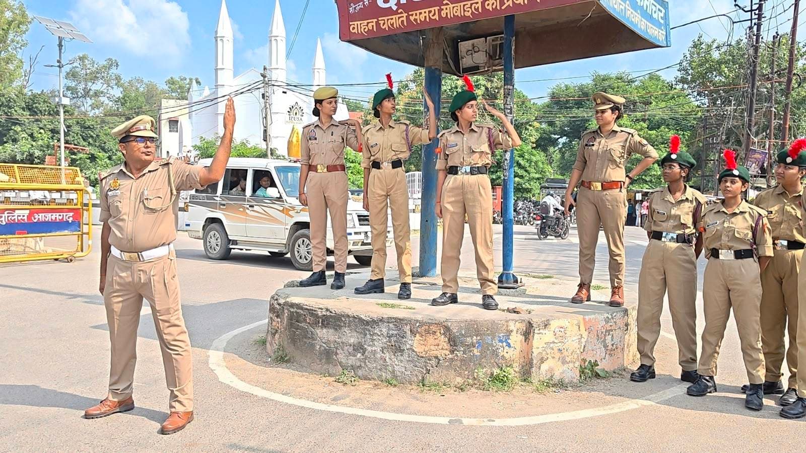 मिशन शक्ति अभियान में 3209 लोगों को किया जागरूक, 58 वाहनों का चालान